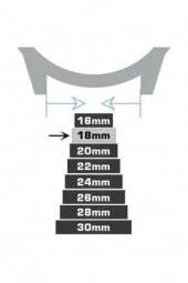 Nstime Hakiki Deri Anti Allergic 18mm Kahverengi Saat Kordonu thumbnail 7