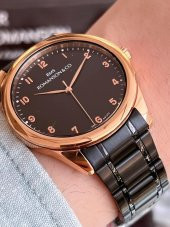 BLKT.2.307 RMS Romanson Grandmaster Özel Seri Kararmaz Renk Atmaz 5 Atm 46 mm Erkek Kol Saati - 2