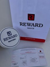 A141132 Reward  İyon Kaplama Kasa Deri Kordon 3 Atm Suya Dayaknıklı Erkek Kol Saati thumbnail 7