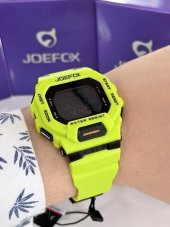 Joe.439 Joefox Digital Alarmlı-Zemin Aydınlatma-Kronometreli Unisex 3Atm Suya Dayanıklı Kol Saati - 2