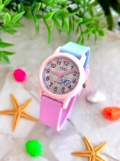 VR28S.AL Q&Q Silikon Kordonlu 10 Atm Su Geçirmez Unisex Çocuk Kol Saati thumbnail 1