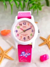 V091P.SL Q&Q Silikon Kordonlu 10 Atm Su Geçirmez Unisex Çocuk Kol Saati - 2