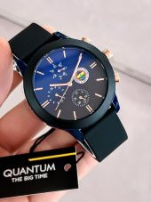 BLKT.2.642 Quantum Orjinal Fenerbahçe Lisanslı 30 Mt Su Geçirmez Silikon Kordon Taraftar Kol Saat - 2