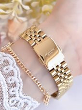 BLKT.2.721 Lee Cooper Elite Seri Çelik Kordonlu 3 Atm Suya Dayanıklı Kadın Kol Saati+Bileklik thumbnail 4