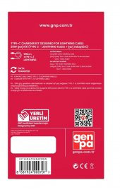 Genpa Gnp 20W Lightning Kablo Ve Şarj Cihazı Genpa Garantili - 3