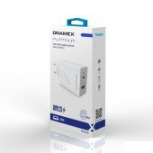 Dramex DPQ45B Platınum Usb+Type-C Dual Port Pd 45W Süper Hızlı Şarj Adaptörü - 2