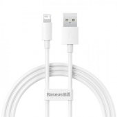 Baseus Süper Şarj 1 Metre USB to İphone Şarj Kablo İphone 11 12 13 14 Pro Max Şarj Kablosu - 1