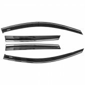 HONDA CİVİC 2021 2022 2023 2024 ARACA ÖZEL KROMLU CAM RÜZGARLIĞI NİKEN thumbnail 2