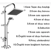 Wuvera Yeni Nesil Robot Yağmurlama Tepe Duş Başlığı Seti – Bahçeniz İçin Akıllı Çözüm! - 2