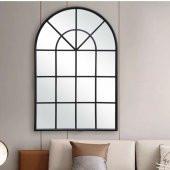 Mobilya Pratik Mobilyapratik   Windowpane Duvar Aynası - 1