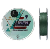 DFT Bojin 4X Linen İp Misina 150 m Yeşil - 2