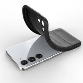 Samsung Galaxy S23 Kılıf Optimum Lens Çerçeveli Silikon Kapak - 9