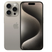 iPhone 15 Pro 128 GB Natürel Titanyum TÜRKİYE GARANTİLİ - 1