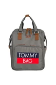 TommyBaby Soft Anne Bebek Bakım Sırt Çantası Termal Biberonlu Bebek Arabası Askı Aparatlı - 4