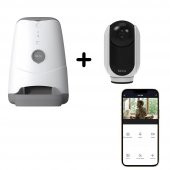 Bilicra Evcil Hayvan Seti 2 - Feed Me Akıllı Otomatik Pet Mama Kabı ve Irıs 360 Akıllı Kamera - 1