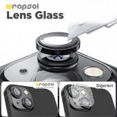 iPhone 15 Siyah Kamera Lens Koruyucu Kolay Uygulama Aparatlı - 2