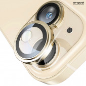 iPhone 15 Sarı Kamera Lens Koruyucu Kolay Uygulama Aparatlı - 3