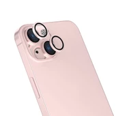 Gpack Apple iPhone 15 Plus Kamera Koruyucu Safir Cam Metal A Kalite İnce Slim CL13 - 5