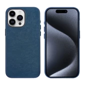 Gpack Apple iPhone 15 Pro Kılıf Pu Deri Silikon Kapak İçi Kadife thumbnail 2