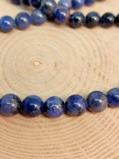 Tanzanit Taşı Koyu Renk 8mm/adet thumbnail 4