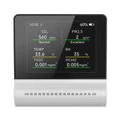 Ayt Noyafa Jms16 Hava Dedektörü 4 İn 1 Formaldehit Karbon Dioksit Partikül Testi - 2