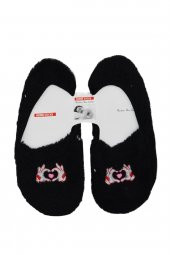 Peluş Babet Çorap Ev Çorabı - 9