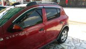 DACİA SANDERO 2013 2014 2015 2016 2017 2018 2019 2020 MODEL KROMLU CAM RÜZGARLIĞI thumbnail 2
