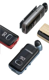 Fineblue F580 Dijital Göstergeli Makaralı Titreşimli Bluetooth  Kulaklık - 7