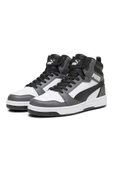 Puma Rebound v6 392326 03 Erkek Sneaker Ayakkabı Beyaz Siyah Gri 40-45 - 1