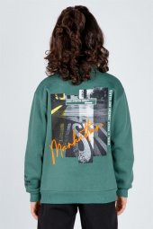 Erkek Çocuk Şardonlu Sweat Yeşil - 3