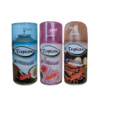 Tropicana Air Freshener Oda Kokusu Coconut Hindistan Ceviz Rose Gül Tarçın Oda Sprey 260 Ml X 3 Adet - 1