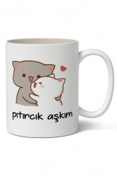 Pıtırcık Aşkım Baskılı Kupa Bardak Baskılı Kahve Kupa Bardak - 1