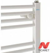 Eca 500/1100  Düz Beyaz Havlupan Radyatör thumbnail 1