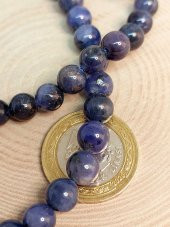 Tanzanit Taşı Koyu Renk Dizi 8mm thumbnail 2