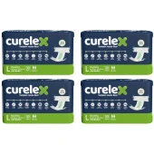 Curelex Large Ekonomik Büyük Boy Large Hasta Bezi 30'lu 4 Paket 120 Adet - 1