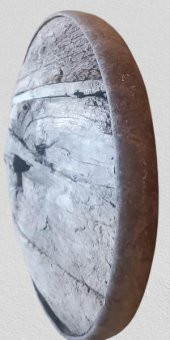 Hobi ADN 90255 Dekoratif Kağnı Tekeri 100 Yıllık Tarihi Eser Ahşap Model El Yapım - 2