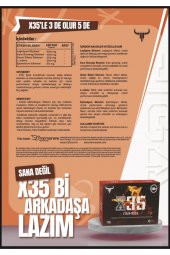 X35 Cinsel Performans Destekleyici 10 Kapsül - 3