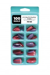 Fontenay Kutulu Balerin Protez Takma Tırnak 100lü No:139 - 1