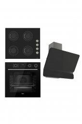 Ferre Steamart&fryart Serisi Buharlı Pişirme Siyah Set (cs205 + Xe64cs +d080 ) - 1