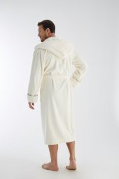 RACİNG SPEED Nakış Triga Bukle  Bambu Cotton Erkek Bornoz thumbnail 6