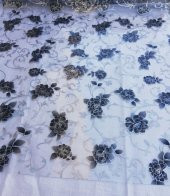 ŞEFFAF DESENLİ en 100cm MASA ÖRTÜSÜ 1.4 mm KALIN PVC KAYMAZ MASA ÖRTÜSÜ - 1