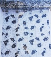 ŞEFFAF DESENLİ en 100cm MASA ÖRTÜSÜ 1.4 mm KALIN PVC KAYMAZ MASA ÖRTÜSÜ - 2