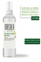 Masala Saf Ölmez Çiçek Suyu 125 ml 100 Doğal Yağlı Hidrosol - Tonik İmmortal Flower Water Hydrosol Tonic - 2