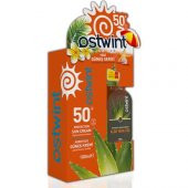 Ostwint Spf 50+ Güneş Kremi 100 ml E Vitaminli + Aloe Vera Jel 100 ml - 1