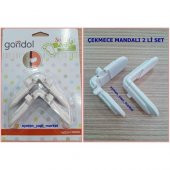 Bebek - Çocuk İçin Çekmece Kilidi 2 Li Set - 1