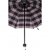 Marlux Kadın Şemsiye Bordo Lacivert Ekoseli Şemsiye - 3