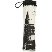 Almera Konsept Siyah İstanbullu Katlanır Şemsiye - 3