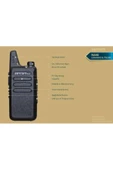 Zetcom Yüksek Performanslı Pmr N446 Lisanssız El Telsizi - 2