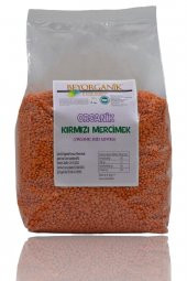BEYORGANİK Organik Kırmızı Mercimek 2,5kg - 1