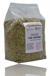 Organik Yeşil Mercimek 2,5kg - 2